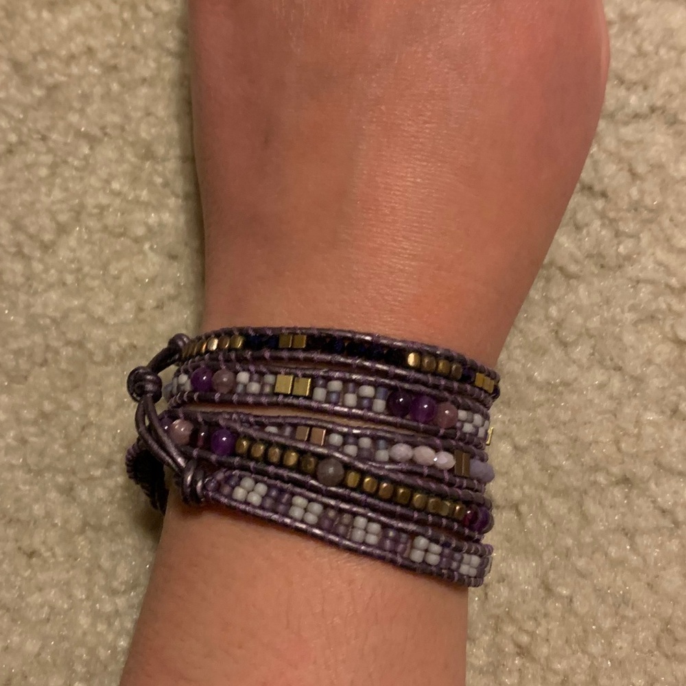 Nakamol Purple Wrap Bracelet